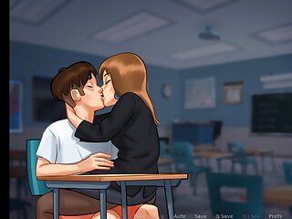 Summertime Saga Kissing Miss Bissette - Gameplay Part 20 free video