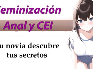 Spanish Joi Con Feminizacion, Anal Y Cei. Tu Novia Te Pilla Con Su Ropa free video