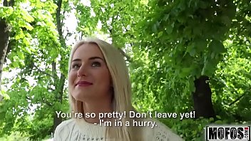 Blonde Hottie Fucks Outdoors Video Starring Aisha - Mofos.com free video