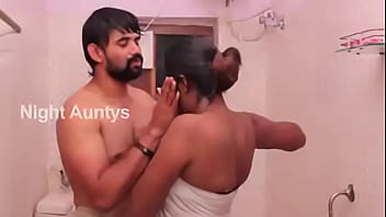 Hot South Indian House Wife Bathroom Romance With Husbaroomnd free video