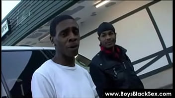 Blacks Thugs Breaking Down Sissy White Boys 04