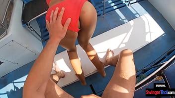 Amateur Teens Fucking In Public During A Boat Trip free video