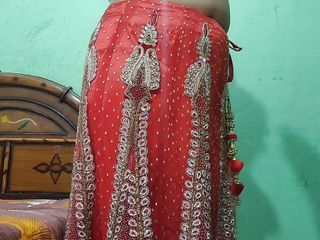 Real Step Brother Seduced And Fucked By Step Sister In Wedding Lehenga free video