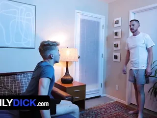 Giving Step Daddy His Virginity For Step-Father's Day - Brody Kayman & Zacc Andrews - Familydick free video