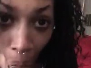 Black Girl With Big Ass Ride & Sucks His Mandingo free video