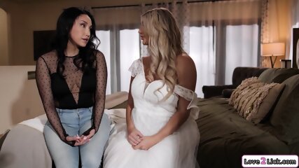 Latina Milf Licks Her Curvy Maid Of Honor Before Her Wedding free video